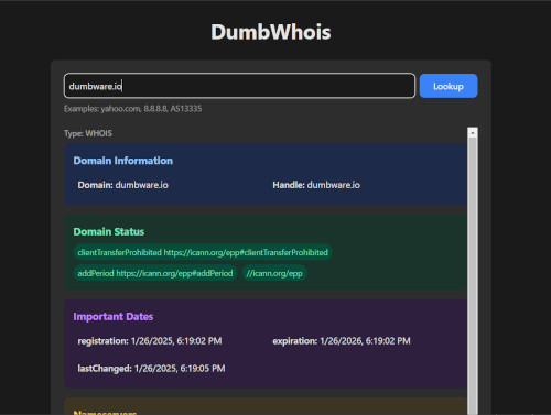 DumbWhoIs - Image 2