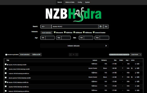 NZBHydra2 (Apache83) - Image 2
