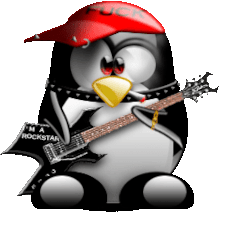 Tux guitar